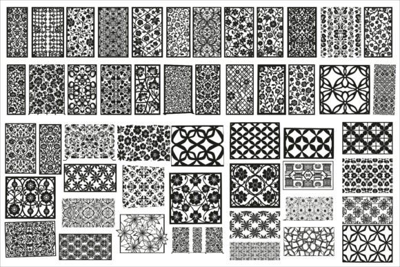 Decorative Pattern Graphics: Elegant Vectors for Creative Projects