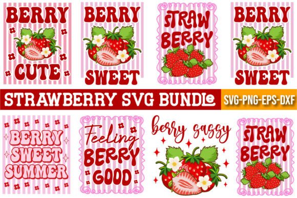 Strawberry SVG Bundle: A Sweet Addition to Your Design Toolkit